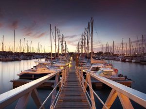 Port du Crouesty à Arzon en Bretagne