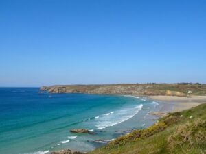 Baie des Trépassés, spot réputé pour le surf en Bretagne dans le Finistère